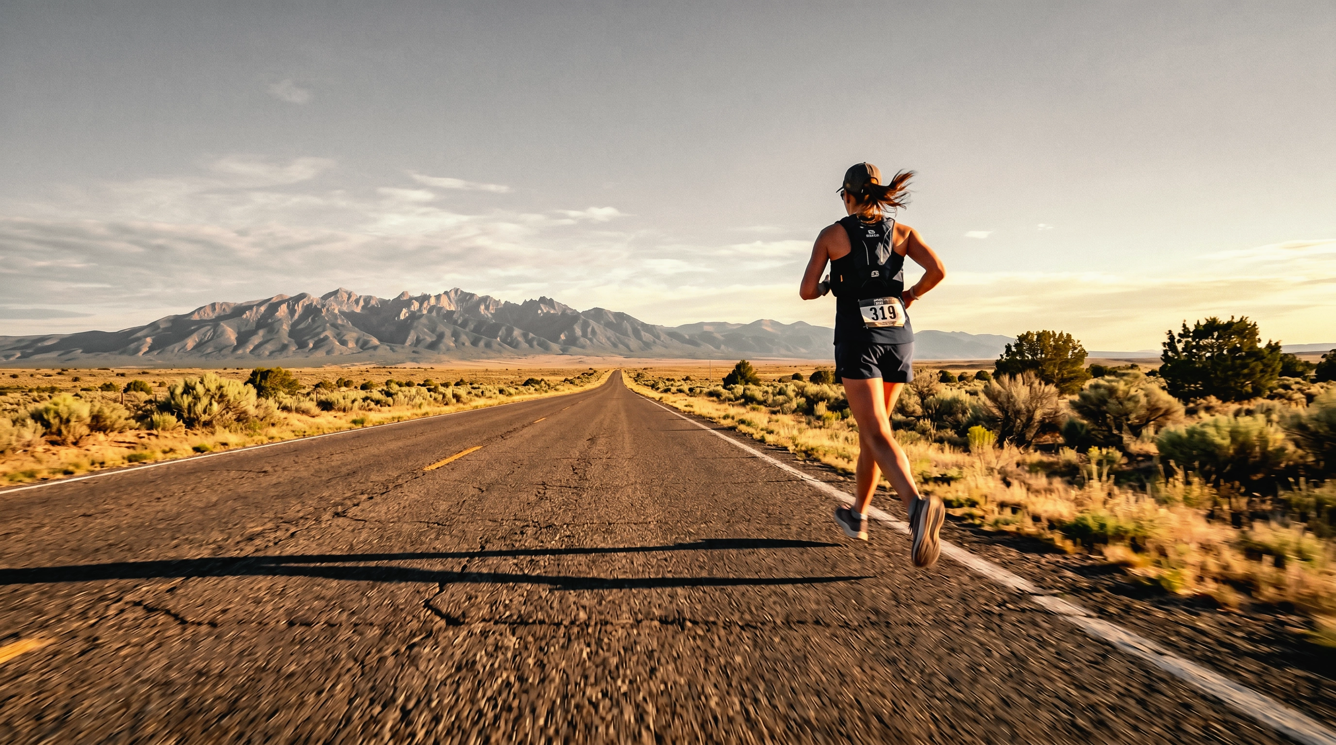 Runners on the Sangre de Cristo course